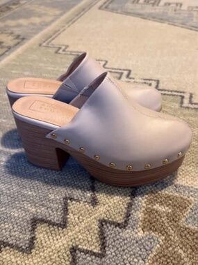 Shu Shop Clogs. Beige. New.
